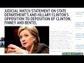 Judicial Watch Files Civil Lawsuit Against Hillary Clinton Judge Orders Aids To Testify!