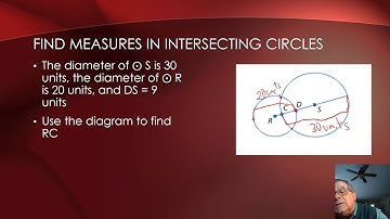 Find Measures in Intersecting Circles