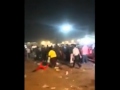 Soldiers stomp thugs as crowd cheers
