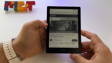 Using web browser / watch youtube on Boox Go 6  ebook reader