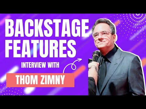 Thom Zimny Interview TIFF 2023 | Backstage Features with Gracie Lowes