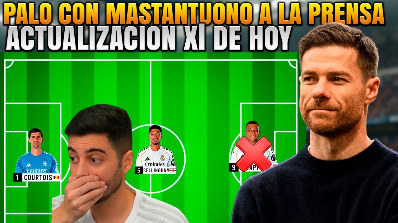 📢 PALO CON FRANCO MASTANTUONO DE XABI ALONSO, ACTUALIZACIÓN Xl REAL MADRID VS AL HILAL SIN MBAPPE