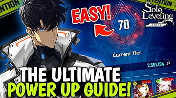 TOP 10 WAYS TO BOOST YOUR TOTAL POWER IN SOLO LEVELING: ARISE! POWER UP GUIDE & TIPS FOR EVERYONE
