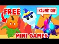 NEW Adopt Me *HALLOWEEN* Update With COOL Mini Games And *FREE* Pets! (Roblox)