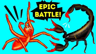 Biggest Spider VS Scorpion: Who Would Win in a Fight?