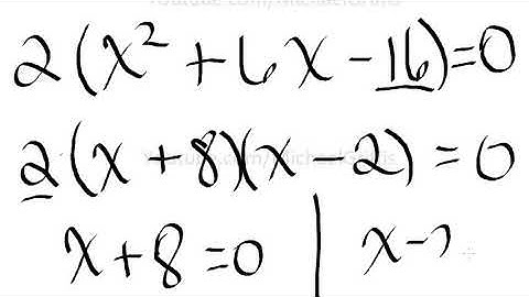 Intermediate Algebra Solving Quadratic Equations by Factoring