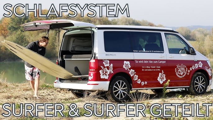 VanEssa Surferbett - Schlafen im Vivaro - Trafic - Primastar