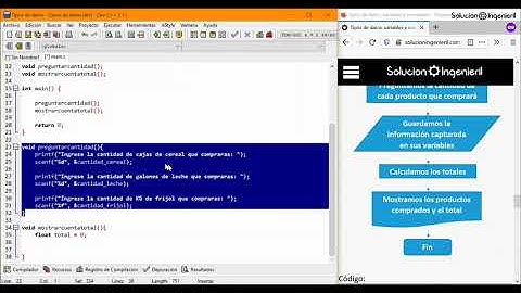 #5 Tipos de datos (Int, Float, Double, Char, Void) en variables y constantes – Programación en C