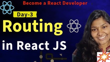 React Tutorial in Telugu| React Router Complete Tutorial | React Routing For Beginners| React