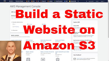 Build a Static Website on Amazon S3