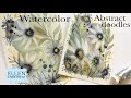 EASY Watercolor Abstract  Doodles for Relaxing