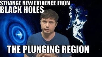 Evidence of a Bizarre Area Around Black Holes: Plunging Region