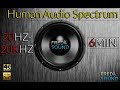 20Hz to 20kHz TEST YOUR SPEAKERS (Human Audio Spectrum) by #FredNSound