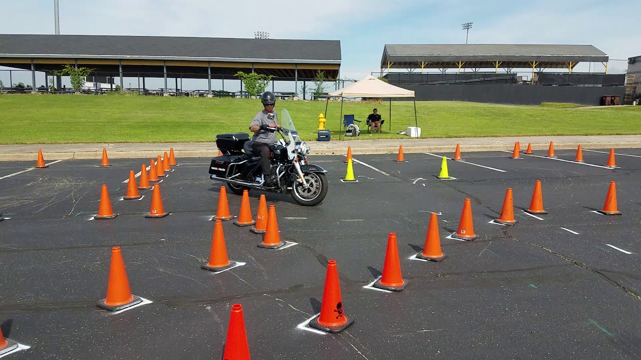 Ken Grant practice run at 2019 Lock&Lean speed course.