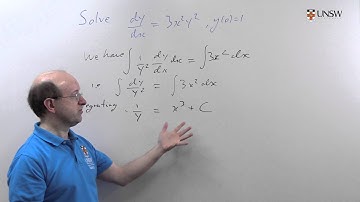 Ch3Pr1h: Initial Value Problem with Separable Differential Equation