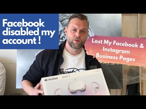 Facebook Disabled My Account - Lost My Facebook & Instagram Business Pages (2022)