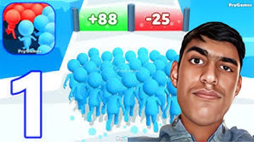 "Most Satisfying Game Ever Played! Count Master Stickman Crash 🔥"