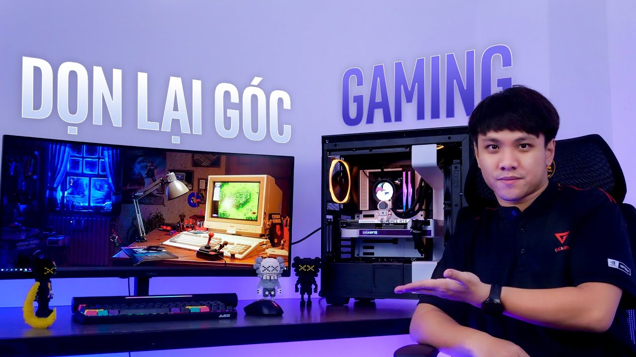 Thiết kế góc gaming? Dễ không tưởng!!!