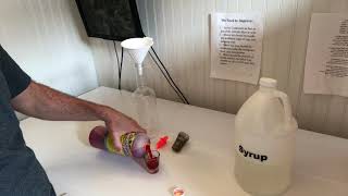 How to make Ready to use Syrup from concentrate for Shave Ice, Shaved Ice or Snow Cones