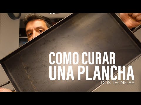 Pasos a seguir para curar su plancha de cocinar