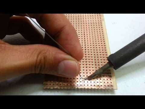 Cómo soldar Through hole con Cautín - Tutorial 1