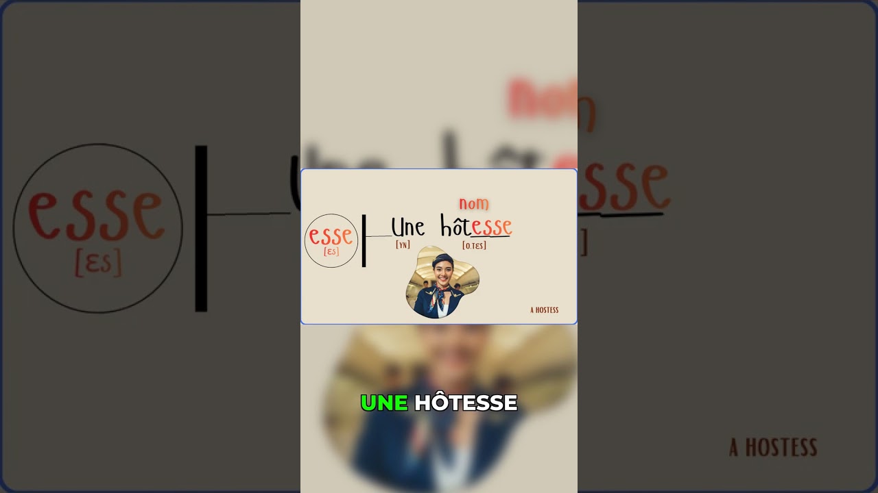 More French Words with '-esse' Pronunciation