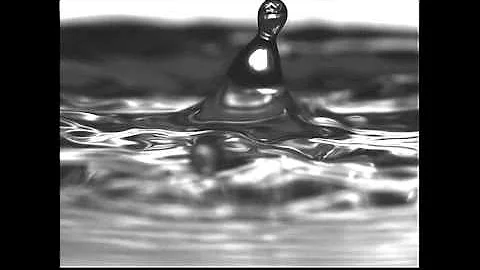 Droplet Impact on a thin aqueous surfactant film (40cm)