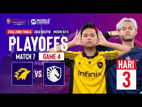 TLID VS ONIC | SPS Mobile Challenge Finals | MLBB | S6 Hari 6 | MATCH 7 GAME 4