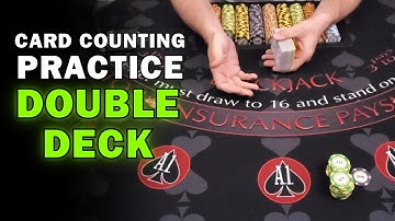 How Many Levels can YOU Beat? - Double Deck Card Counting Practice