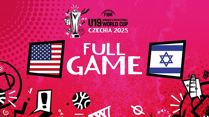 LIVE - USA v Israel | FIBA U19 Women's Basketball World Cup 2025 | Group Phase