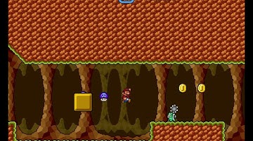 SMBX Custom Level - Vanilla Cave of Poisoned Shrooms