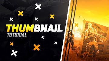 HOW TO MAKE A COOL GAMING THUMBNAIL ON ANDROID / MAKE AMAZING GAMING THUMBNAIL TUTORIAL ON ANDROID