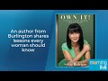 A Author From Burlington Shares Lessons Every Woman Should Know 