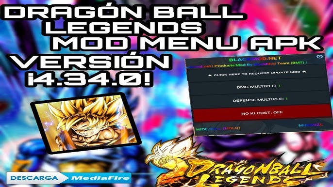 DRAGON BALL LEGENDS Mod apk [Free purchase][Mod Menu][God Mode] download -  DRAGON BALL LEGENDS MOD apk 4.34.0 free for Android.