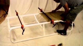 Step by step instructions how to sling a chaise lounge by Sarasota Patio Furniture Repair...