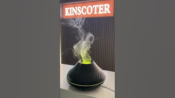 Volcano Aroma Led Colorful Flame Effect Ultrasonic Aroma Oil Sprayer For Hotel Home