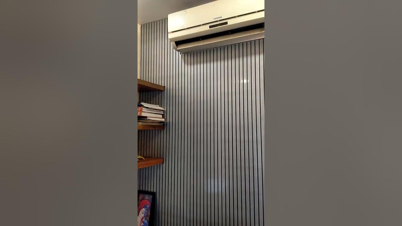 How to install pvc wall panel....see full video. https//youtu.be