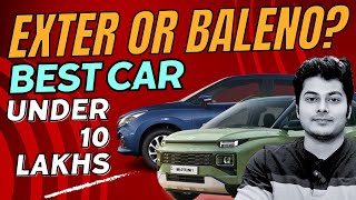 Hyundai Exter vs Maruti Suzuki Baleno | Detailed comparison | Autocritic #HyundaiExter