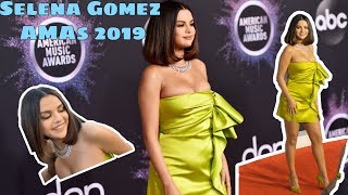 Selena gomez amas red carpet 2019