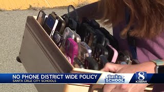 Santa Cruz schools enforce phone policy to improve classroom focus