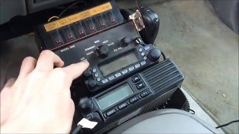 Code 3 V-Con (Model 3692) Siren Test