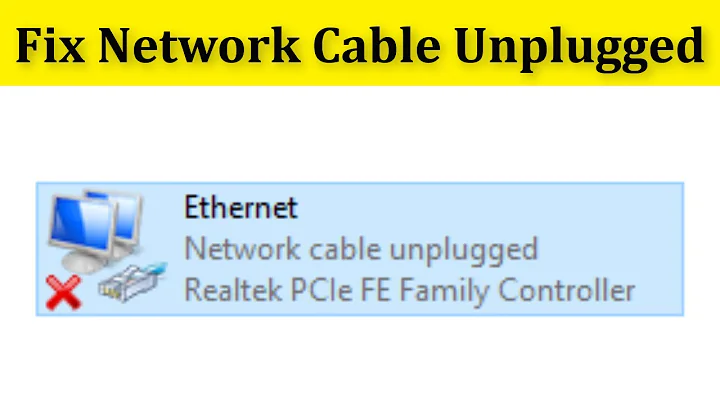 Fix Internet Turning Off And On Constantly || Network Cable Frequently Unplugged On Windows 10