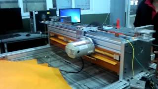 Auto Spreading Machine Test - Cutting System