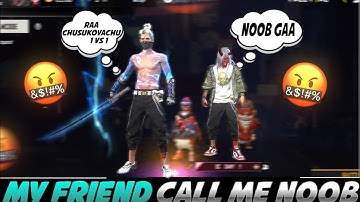 My friend called me noob😡 1v1 challenge op head shorts ivs Bittu gaming #ivs gaming ⚡️