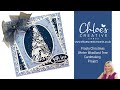 Chloes Creative Cards Frosty Christmas Winter Woodland Tree Cardmaking Project