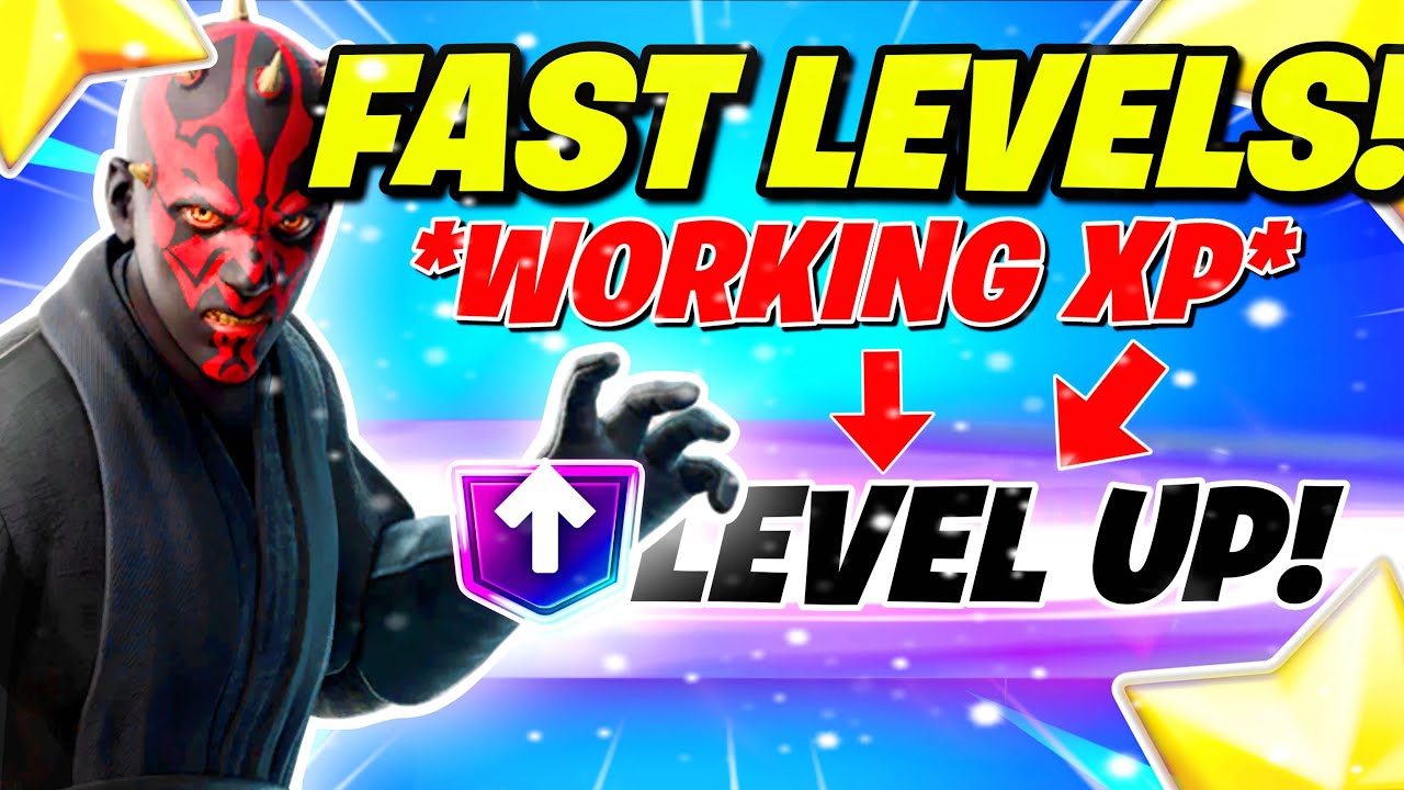 *NEW* Fortnite XP MAP How To LEVEL UP FAST in CHAPTER 6 STAR WARS ...