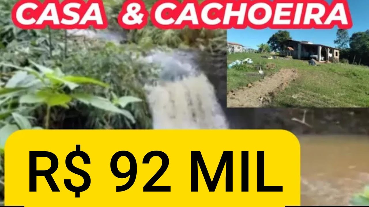 [899] CHÁCARA EM SANTO ANTÔNIO DA PATRULHA 1HA COM CASA, RIACHO COM CACHOEIRA R$ 92 MIL
