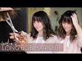 Long Bob Lived-in Haircut Tutorial | How to cut this popular women's cut of 2019!