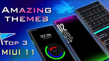 Top 3 Amazing Official MIUI 11 themes for All Redmi Phones | Best Lock Screen & Home Screen