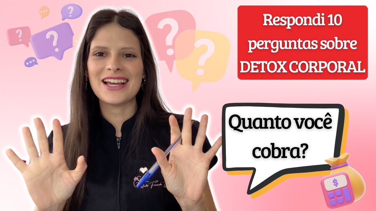Respondendo perguntas - DETOX CORPORAL com MANTA TÉRMICA | Fernanda Fonseca